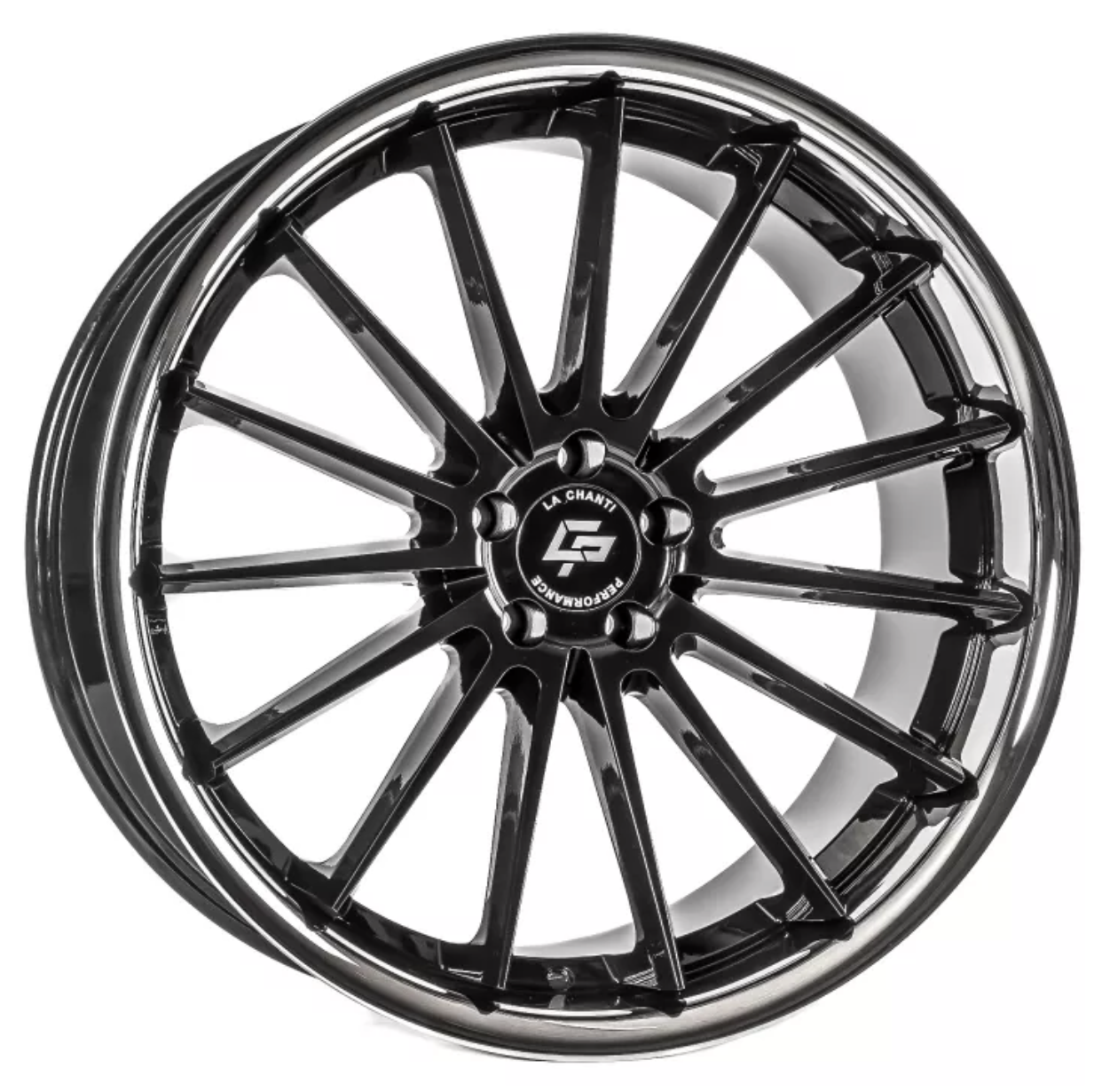 LC-P12 Glanzschwarz/Silber