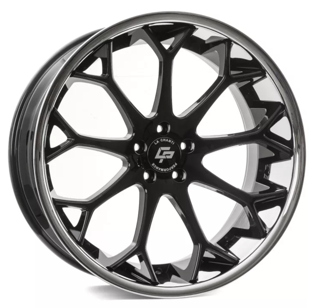 LC-P20 Glanzschwarz / Silber