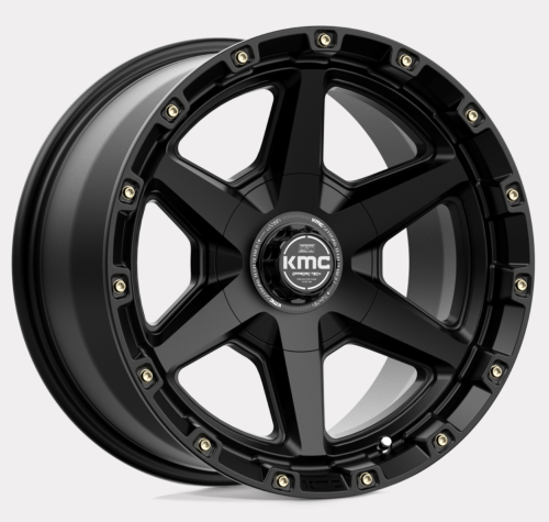 KM101 Tempo Satinschwarz 17x9 5x5 & 5x5,5 ET18