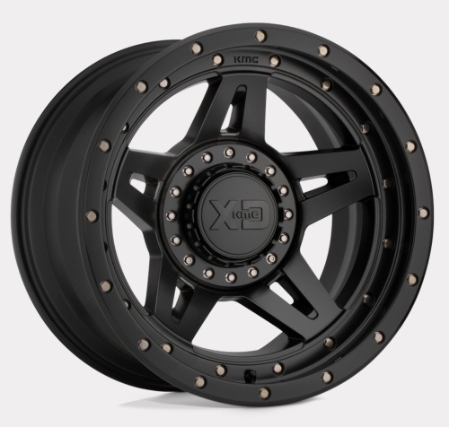 XD138 Brute Satinschwarz 17x9 5x5 & 5x5,5