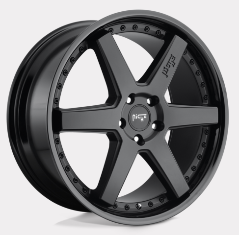 Altair Glanzschwarz 19x8,5 5x4,5