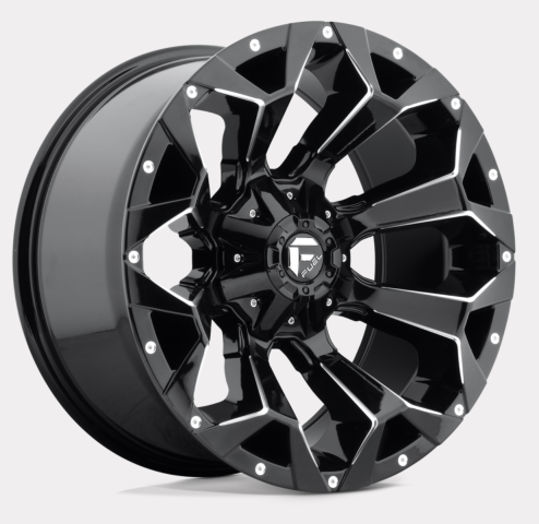 Assault Glanzschwarz 17x9 5x4,5 & 5x5 ET-12