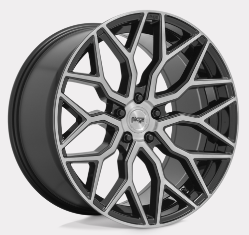 Mazzanti Glanzschwarz 22x10 5x4,41 ET20