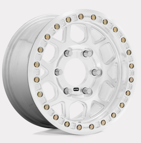 KM444 Mesa Silber Raw Machined 17x9 8x6,5