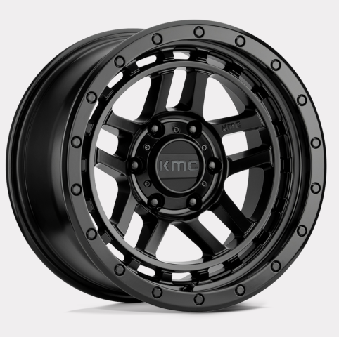 KM540 Recon Satinschwarz 17x9 5x5