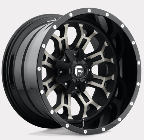 Crush Glanzschwarz 20x10 5x4,5 & 5x5
