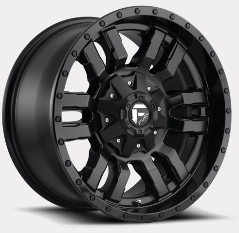 Sledge Mattschwarz 18x9 6x5,3 & 6x5,5