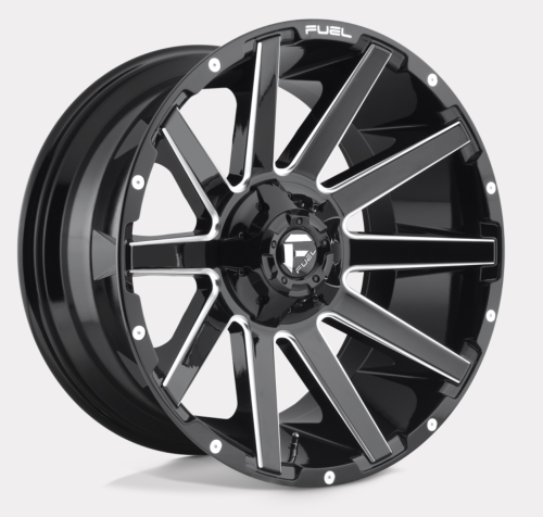 Contra Glanzschwarz gefräst 20x9 6x5,3 & 6x5,5