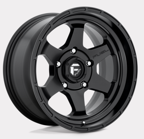 Shok Mattschwarz 17x9 6x5,5