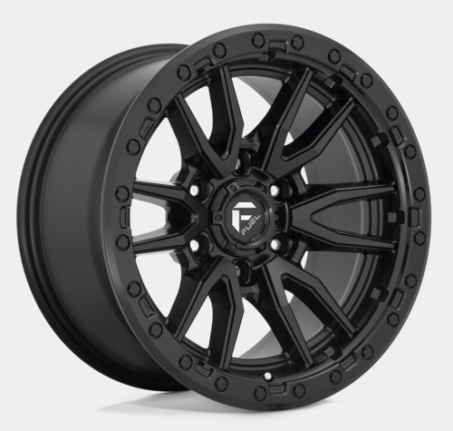 Rebel Mattschwarz 20x9 6x5,3 ET1