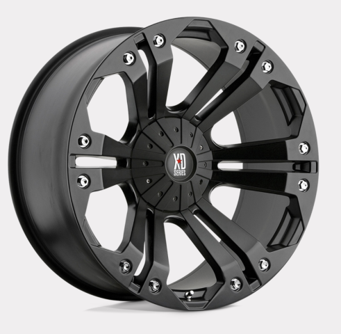 XD778 Monster Mattschwarz 18x9 6x5,3 & 6x5,5 ET18