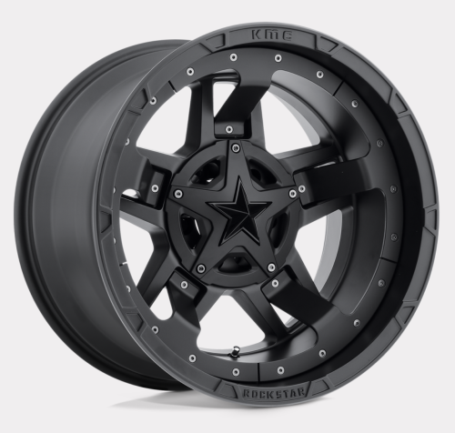 XD827 RS 3 Mattschwarz 17x8 6x5,3 & 6x5,5