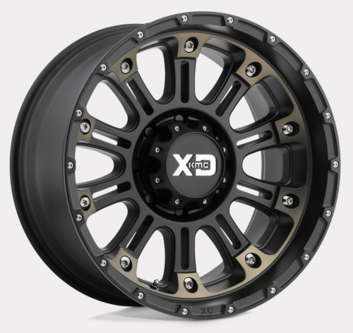 XD829 Hoss 2 Satinschwarz 17x9 5x5