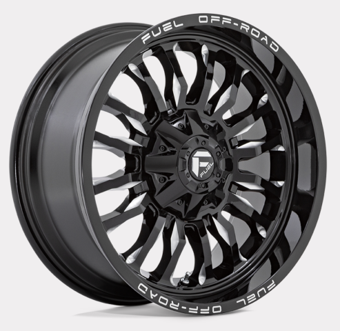 ARC Off-Road Glanzschwarz 22x10 6x5,3/6x5,5