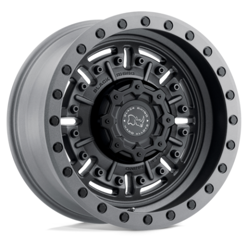 Abrams Mattgrau 18x9,5 8x6.69
