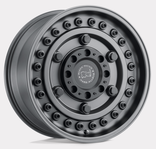 Armory Mattschwarz 17x8 5x4,5 & 5x5