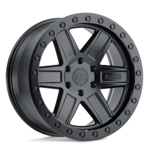 Attica Mattschwarz 17x9 5x5.5