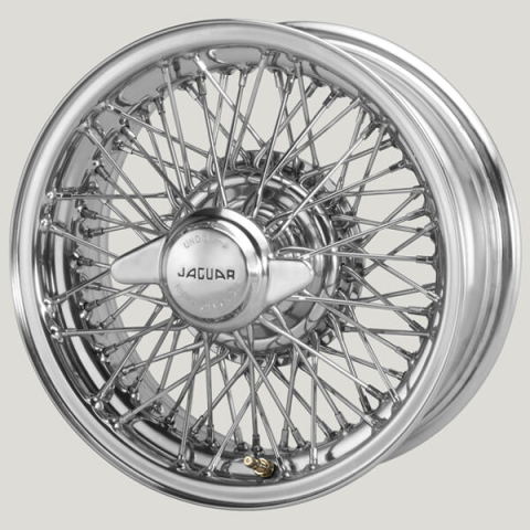 MWS 15x6 Chrom R52 72 Speichen passend für Jaguar ET6