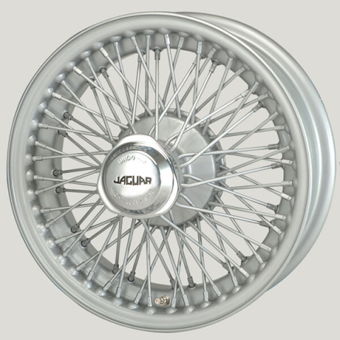 MWS 15x5 Silber R52 72 Speichen passend für Daimler, Jaguar, Volvo