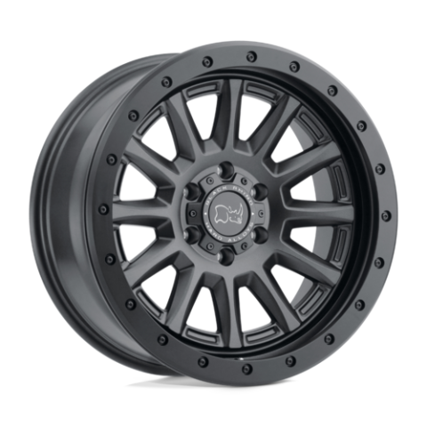Dugger Mattschwarz 17x8,5 5x5.5