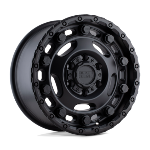 Glacier Mattschwarz 16x8 5x6.30