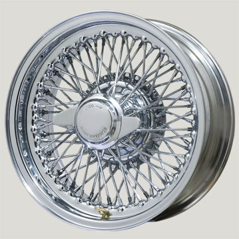 MWS 15x6 Chrom R52 72 Speichen passend für Jaguar Centerlaced