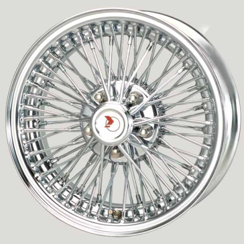 MWS 15x5,5 Chrom 5x112 Bolt-On 70 Speichen passend für Kit Cars