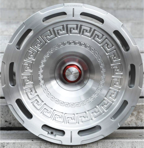 La Chanti LC-F34 Silber gebürstet 22x9,5 5x4.41