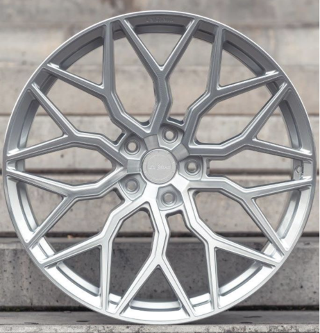 La Chanti LC-F7 Silber gefräst 22x10,5 5x4.41
