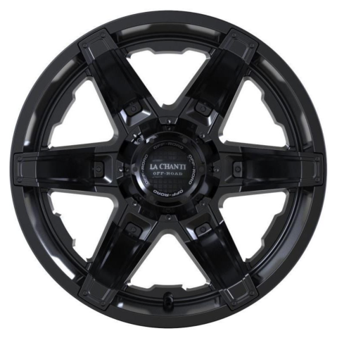 La Chanti LC-OF16 Mattschwarz 22x12 5x5 5x5.5
