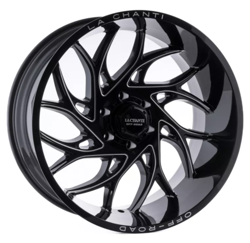 La Chanti LC-OF20 Glanzschwarz gefräst 22x10 6x5.5