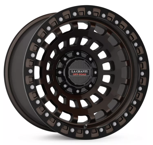 La Chanti LC-OF6 Mattschwarz Bronze 20x10 5x5/5x5.5