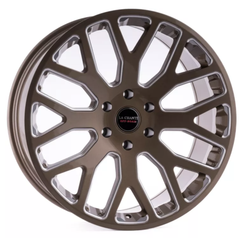 La Chanti LC-OF8 Glanzbronze gefräst 22x9,5 6x5.5