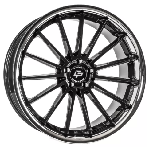 La Chanti LC-P12 Glanzschwarz / Silber 22x9 5x4.41 ET35