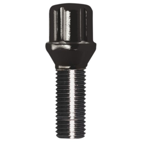 Gorilla Radschraube M12x1,25 28mm Schwarz