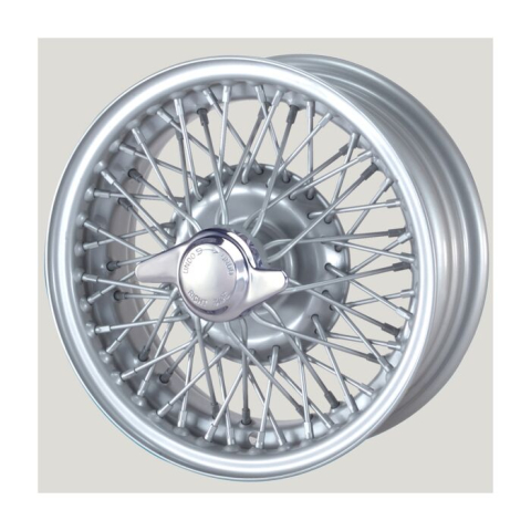 MWS 13x5 Silber R42 60 Speichen passend für MG Midget Special