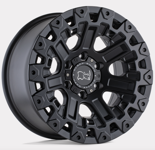 Ozark Mattschwarz 17x9,5 5x5