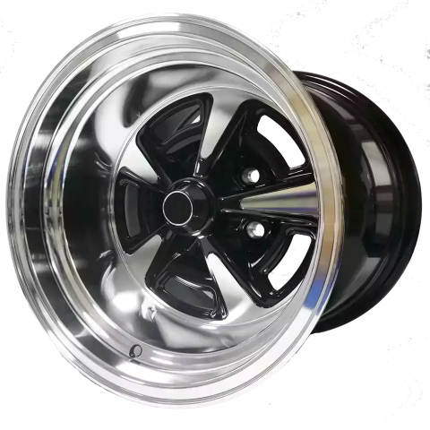 Pontiac GTS Satin Black/Polished 15x8 5x4,75