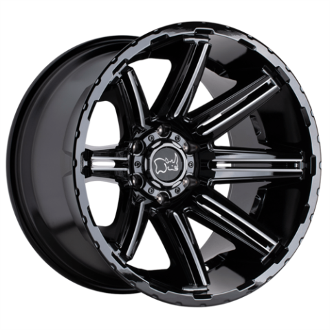 Rampage Glanzschwarz 20x12 6x5.5