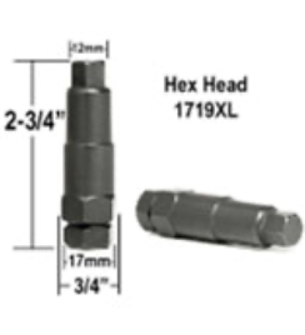 Gorilla Schlüssel 17mm / 19mm schwarz