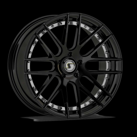 Dodge Shift Ram Glanzschwarz, Zierschrauben 22x10,5 5x4,41