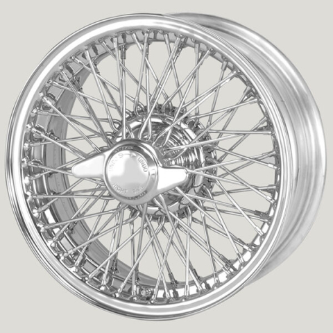 MWS 15x6 Edelstahl R42 72 Speichen passend für Aston Martin