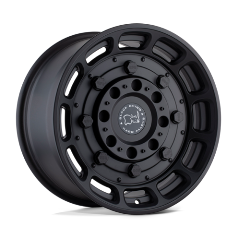 Warthog Mattschwarz 17x8,5 5x5