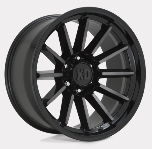 XD855 Luxe Glanzschwarz 22x10 6x5,5