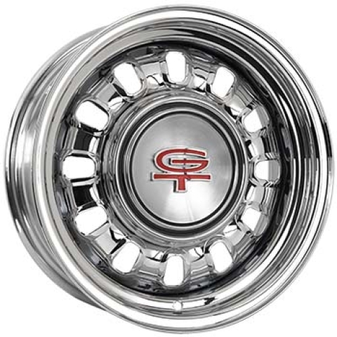 GT Chrom 15x8 5x4,5 mit Hub Cap