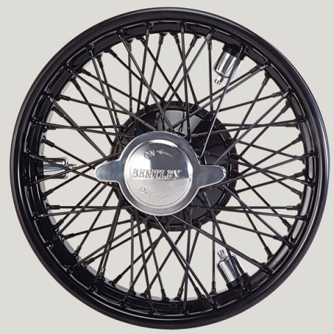 MWS 18x3.25 schwarz, R72, 70 Speichen One-Piece passend für Derby Bentley