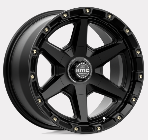 KM101 Tempo Satinschwarz 17x9 5x5 & 5x5,5 ET18