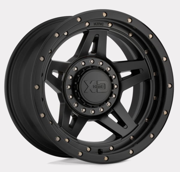 XD138 Brute Satinschwarz 17x9 5x5 & 5x5,5