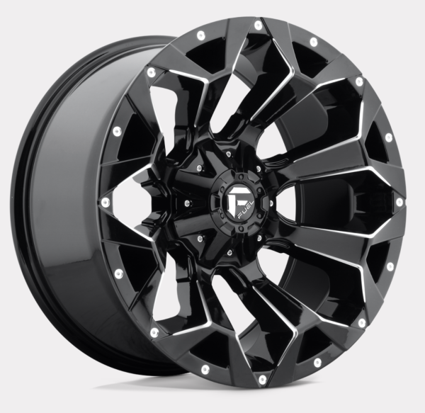 Assault Glanzschwarz 17x9 5x4,5 & 5x5 ET-12