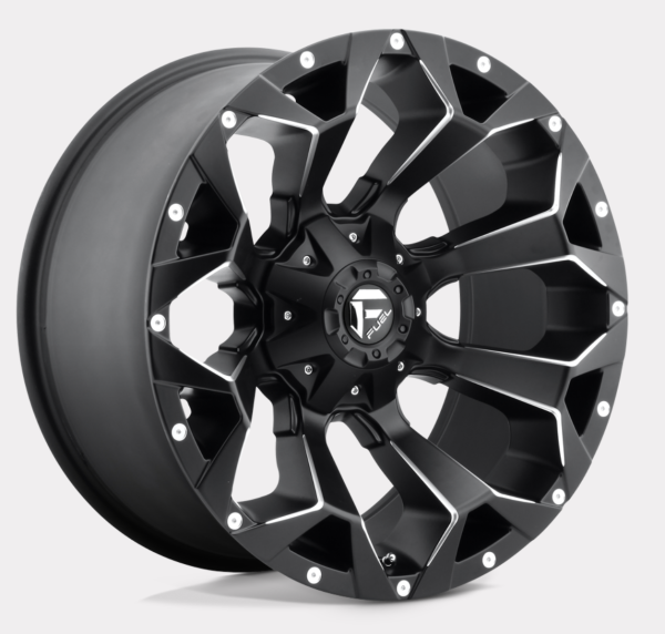 Assault Mattschwarz 17x8,5 5x4,25 & 5x5